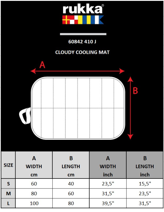 Rukka Pets Cloudy Cooling Mat
