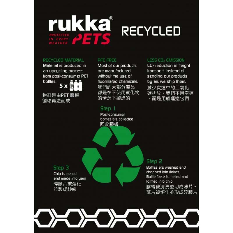 Rukka Pets Hayton ECO 环保宠物雨衣