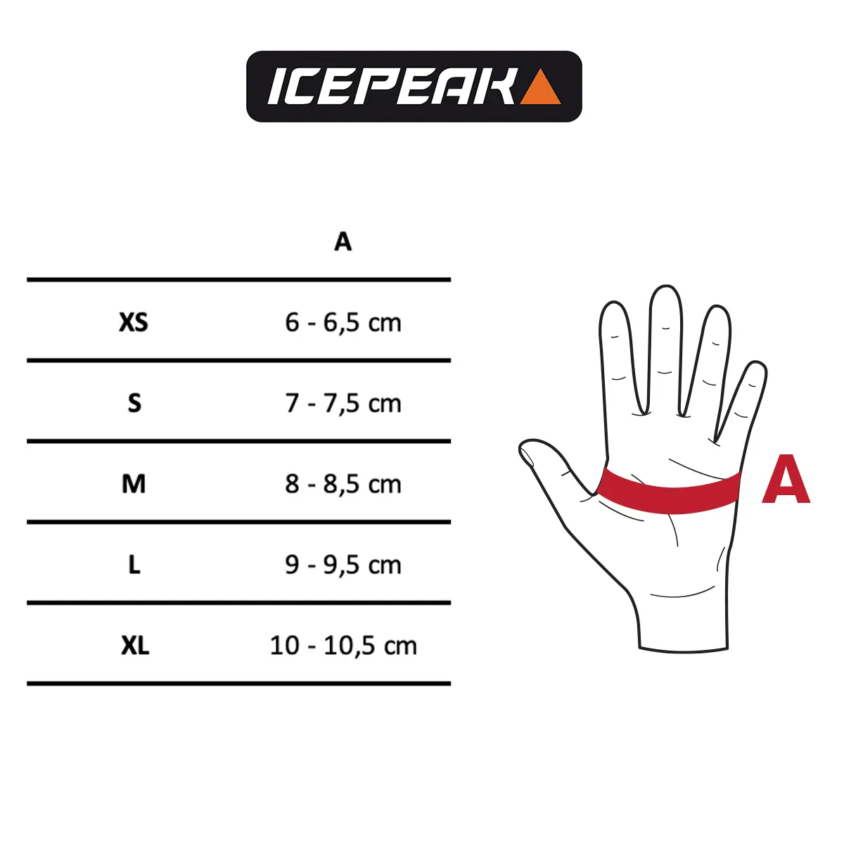 Icepeak Jr Hartwell 男女通用滑雪手套