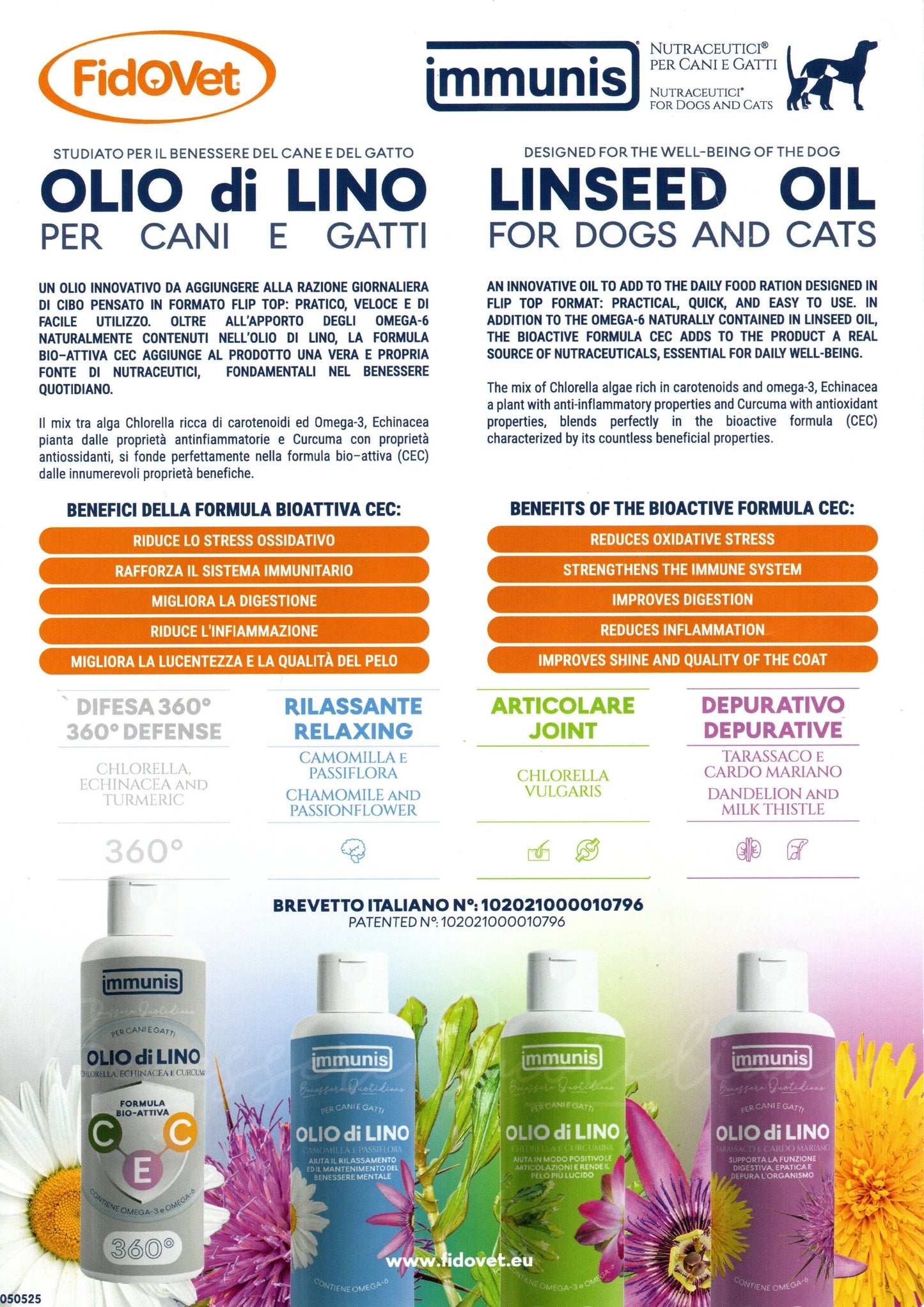 Fidovet Immunis Oil CEC Oil