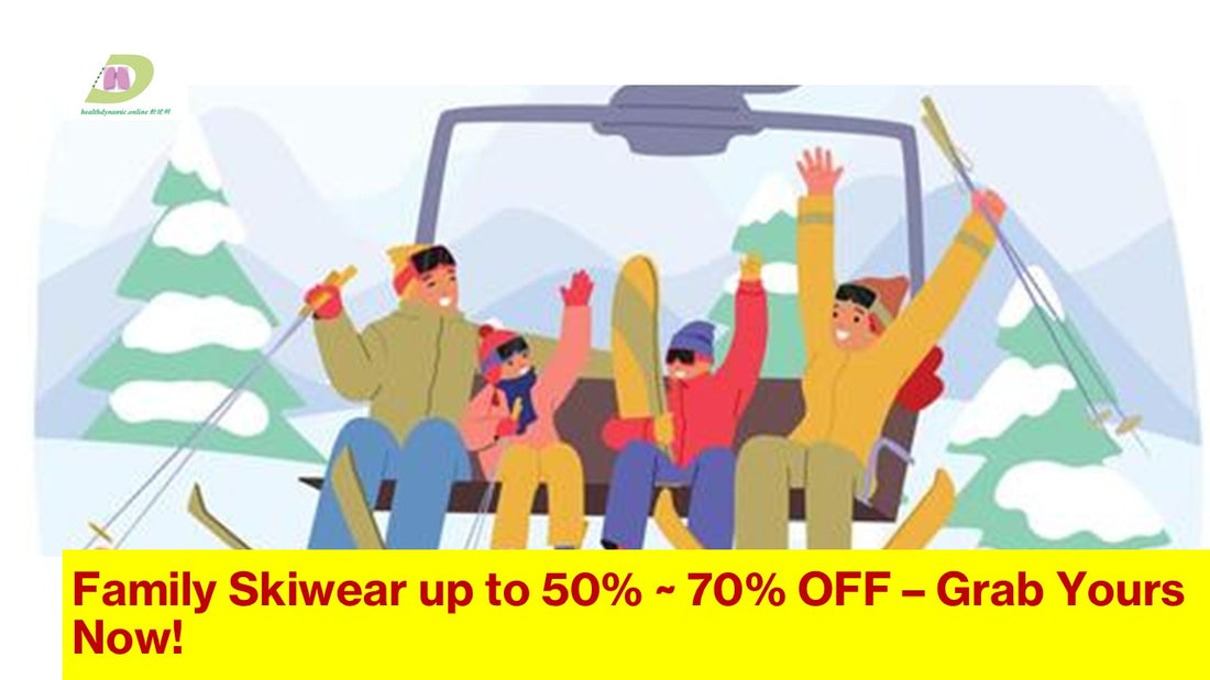 Family Skiwear up to 50%~70% OFF!  全家滑雪服低至3折 ~ 5折！」