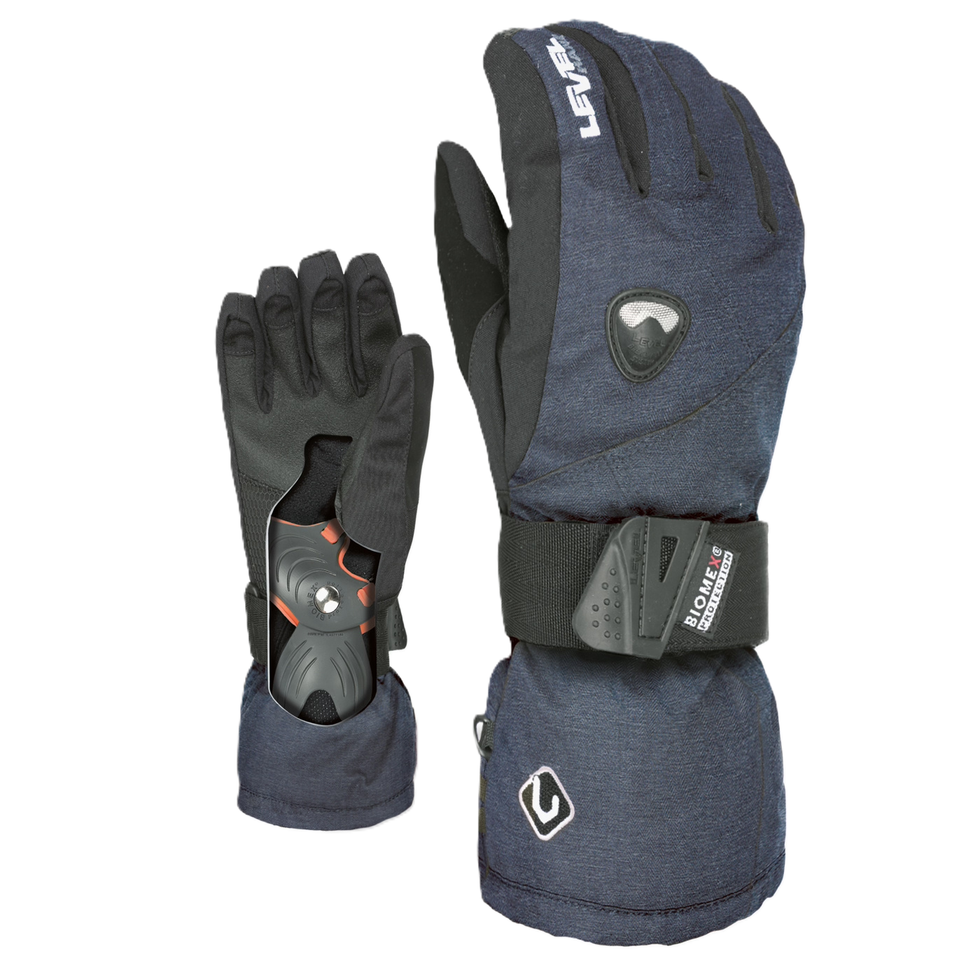 Level Gloves Fly Jr 兒童滑雪手套