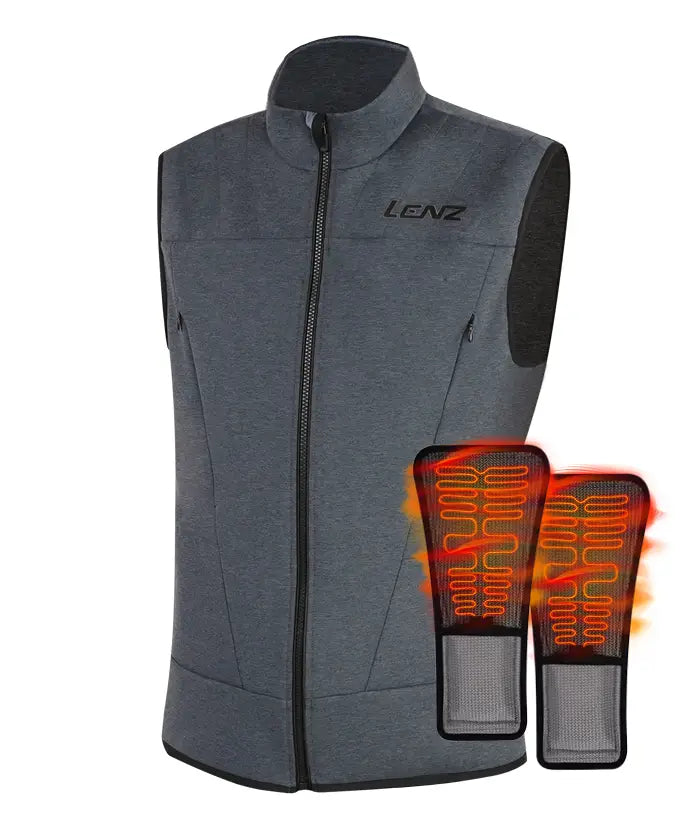 LENZ 男士發熱背心2.0 + RCB 1200鋰電池套裝