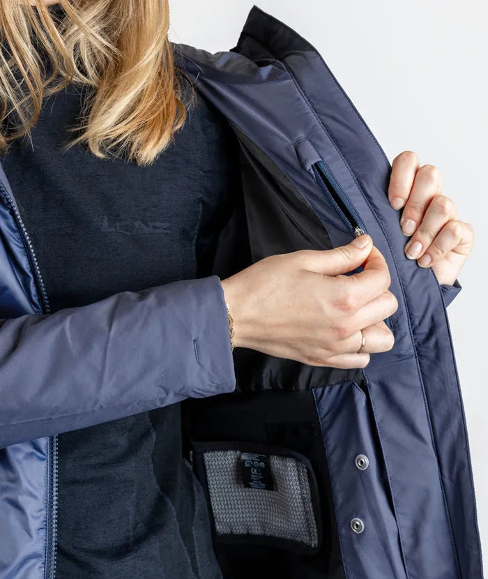 Lenz Heat Jacket PrimaLoft Women + Lithium Pack rcB 2000 (USB-C) Set