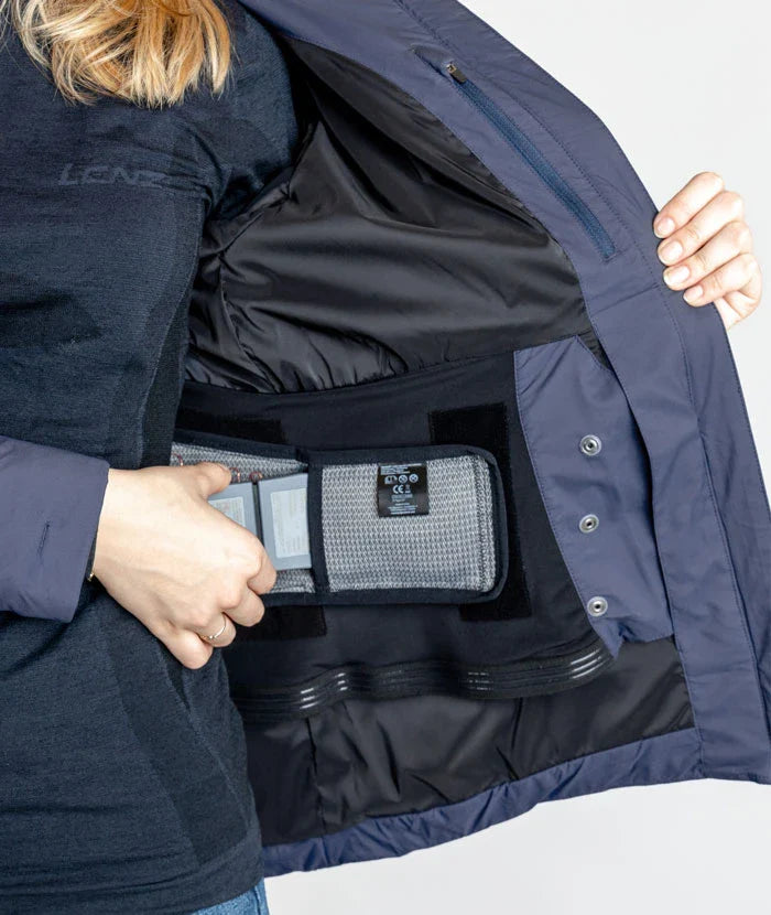 Lenz Heat Jacket PrimaLoft Women + Lithium Pack rcB 2000 (USB-C) Set
