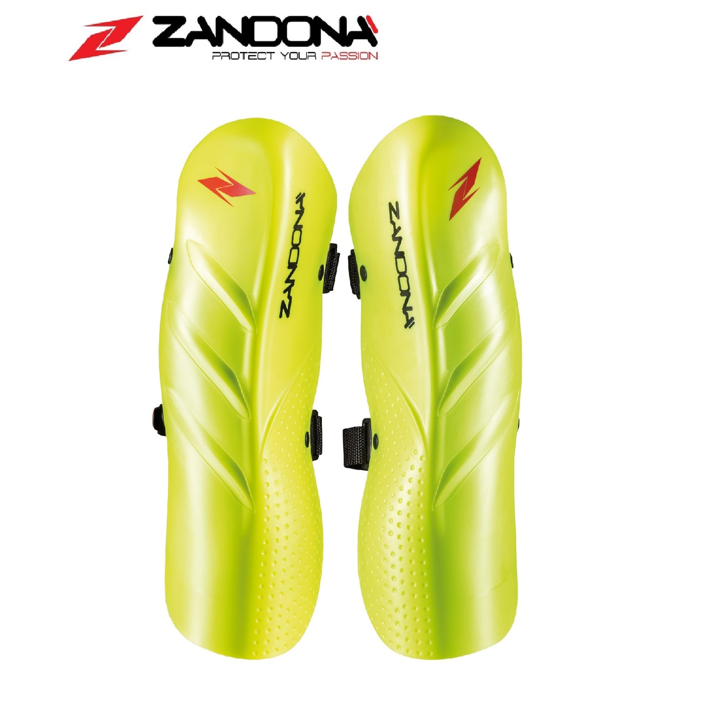 Zandona Tri-Glide Shinguard Fluoresecent