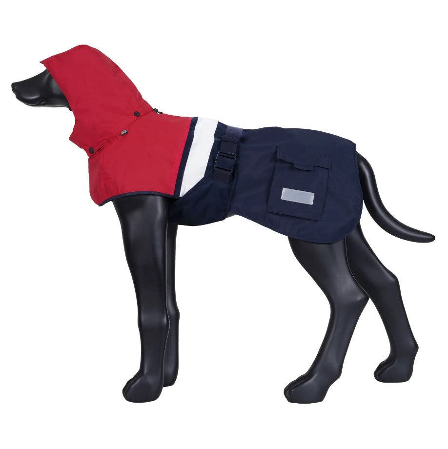 Rukka Pets Wavy Raincoat Chili