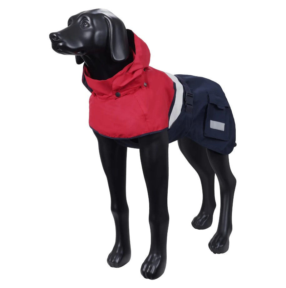 Rukka Pets Wavy Raincoat Chili