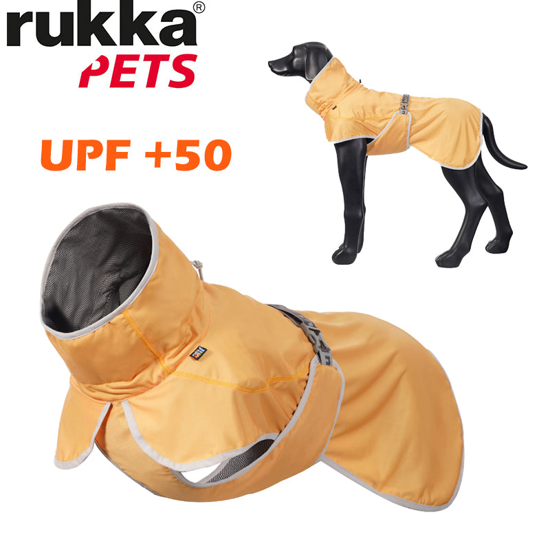 Rukka Pets Crisp 散热 UV 外套 UPF +50 杏黄色