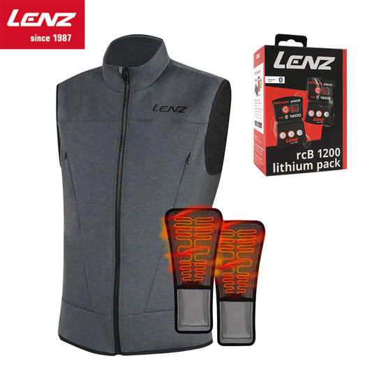 Lenz Heat Vest 2.0 Men + Lithium Pack rcB 1200 (USB) Set