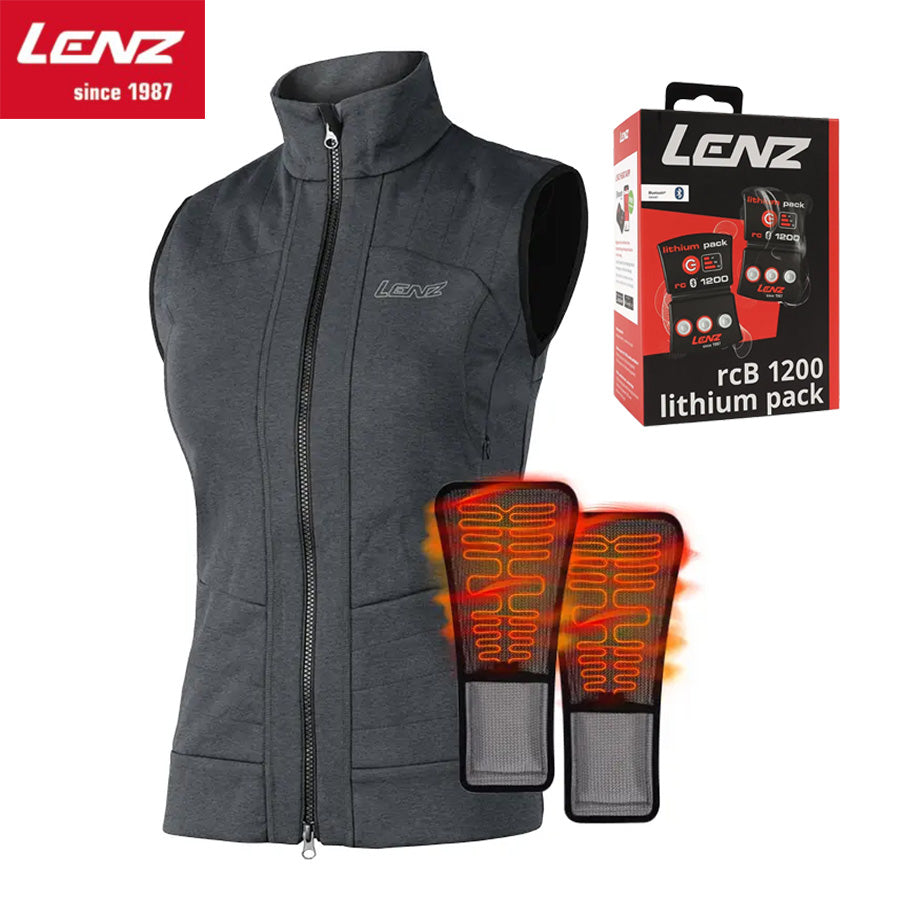 LENZ 女士發熱保暖背心2.0 + RCB 1200鋰電池套裝