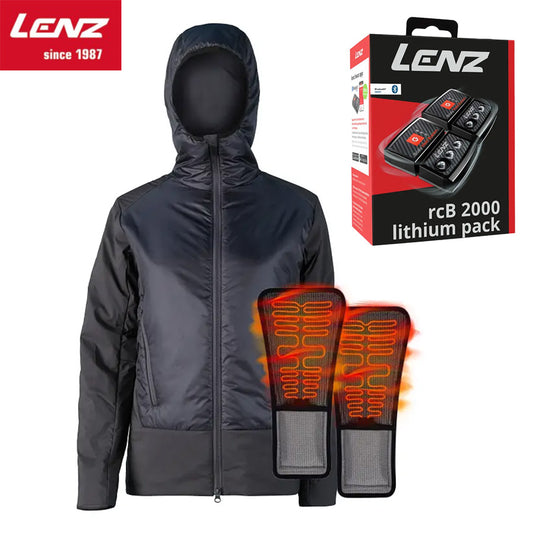 Lenz Heat Jacket PrimaLoft Women + Lithium Pack rcB 2000 (USB-C) Set