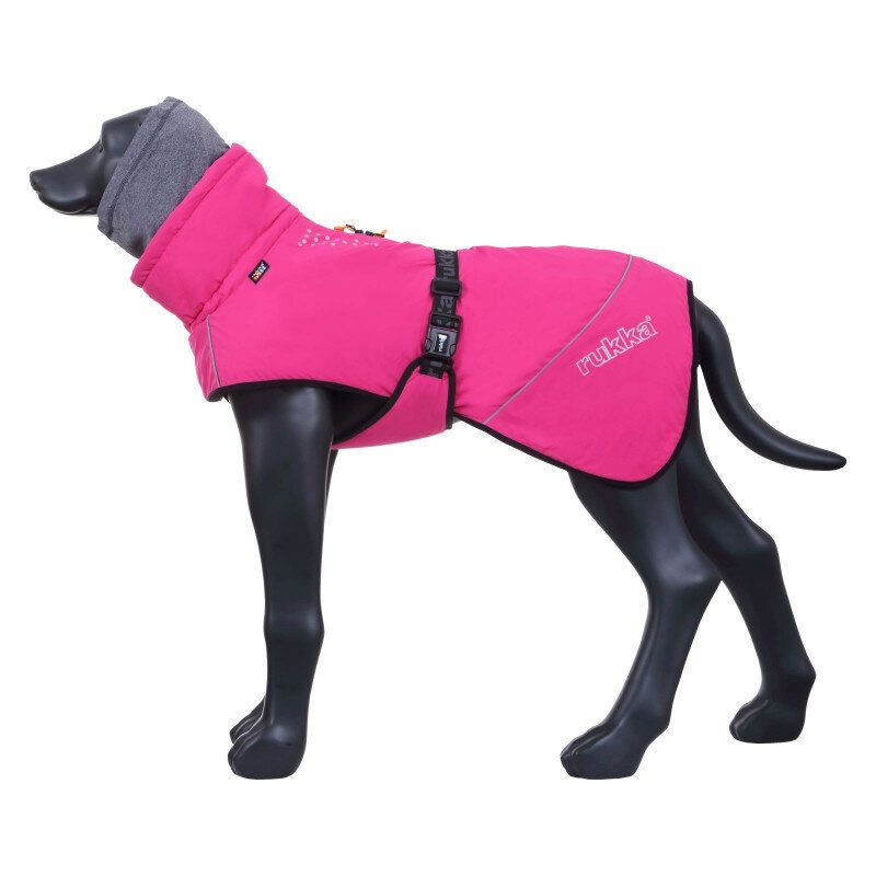 Rukka Pets Warmup Coat Hot Pink