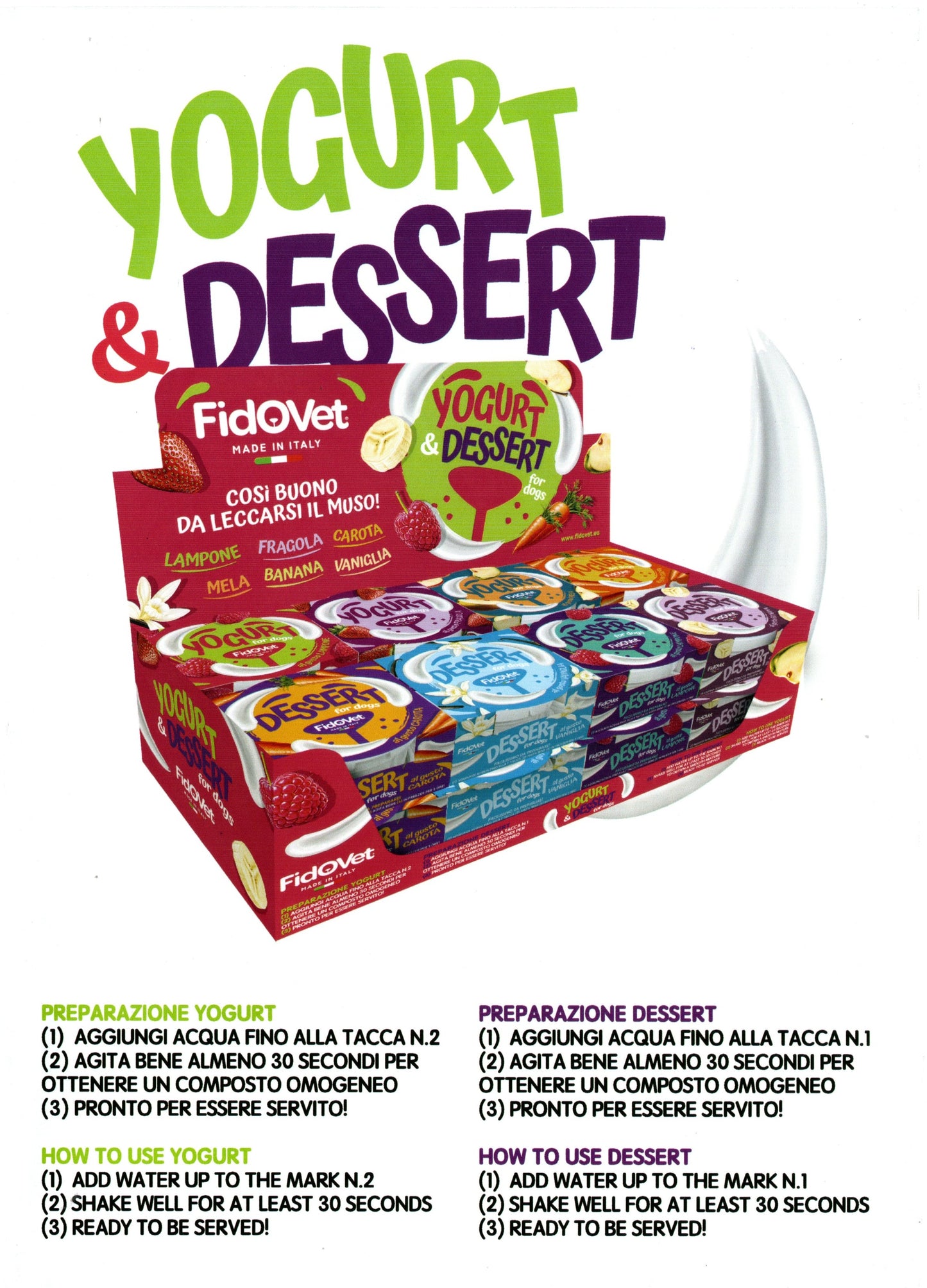 Fidovet Yogurt for Dogs