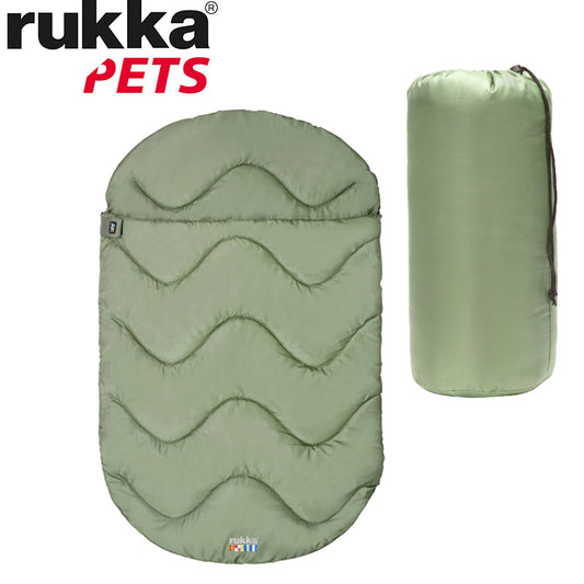 Rukka Pets Away 圓形睡袋 橄欖色