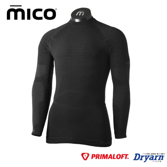 Mico Man Long Sleeves Round Neck Shirt Super Thermo Primaloft Skintech