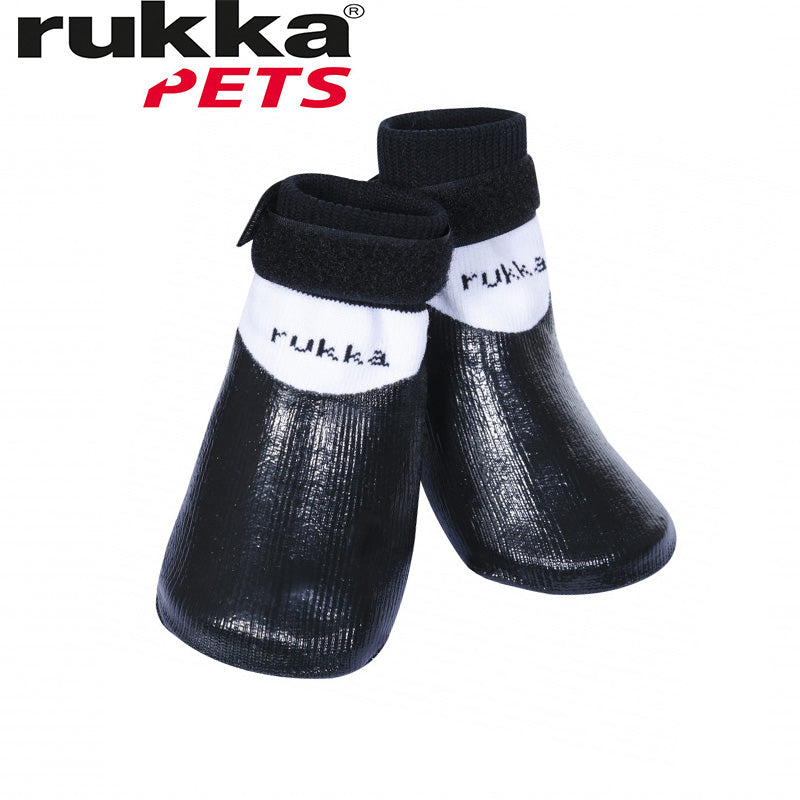 Rukka Pets 寵物橡膠襪子 黑色