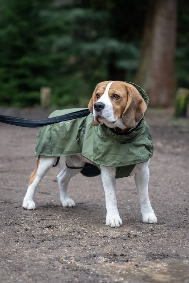 Rukka Pets Sky Raincoat Green